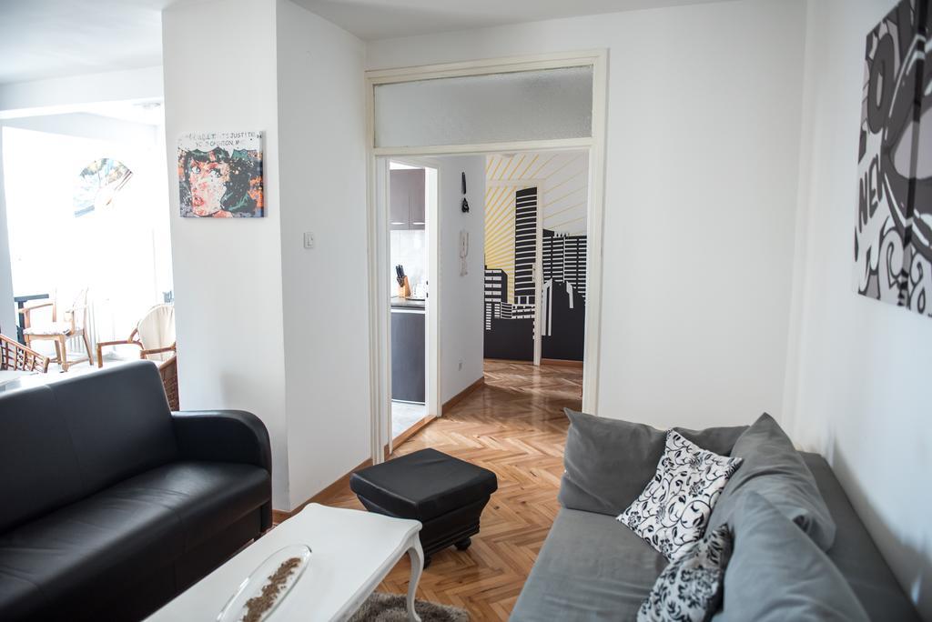 Apartment Marshall Resavska Belgrád Szoba fotó